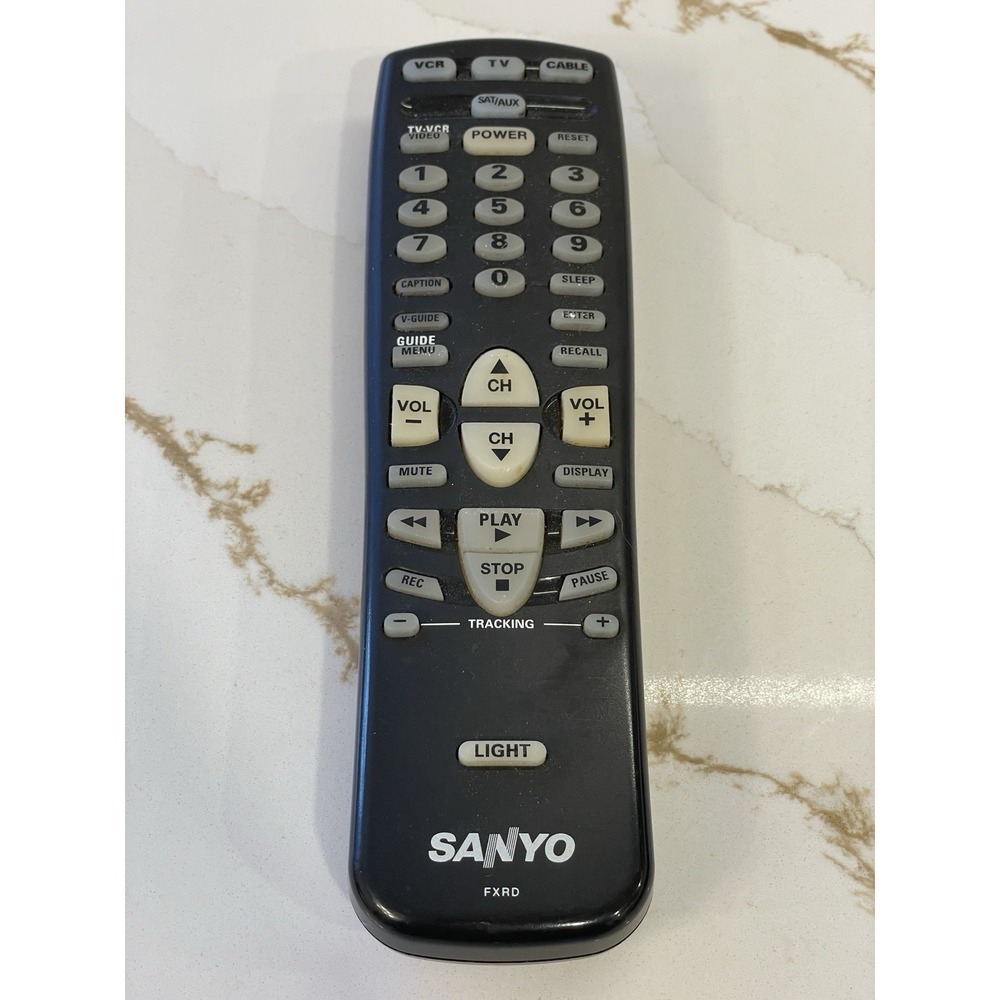 Sanyo Fisher TV Remote FXRD‎ Used